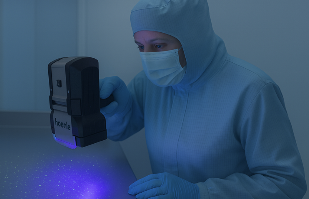 블랙라이트를 이용한 클린룸 입자 검출