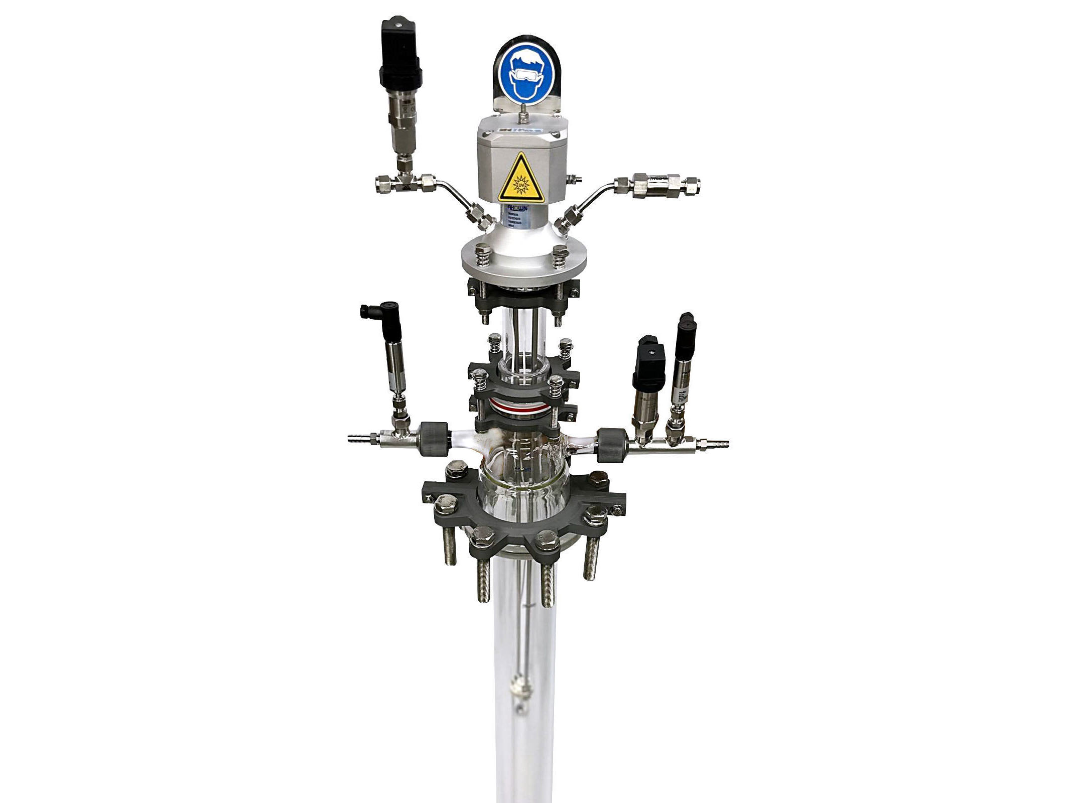 Industrial UV photoreactors for chemical and phamaceutical use - high-efficiency and reliable UV treatment by Hoenle