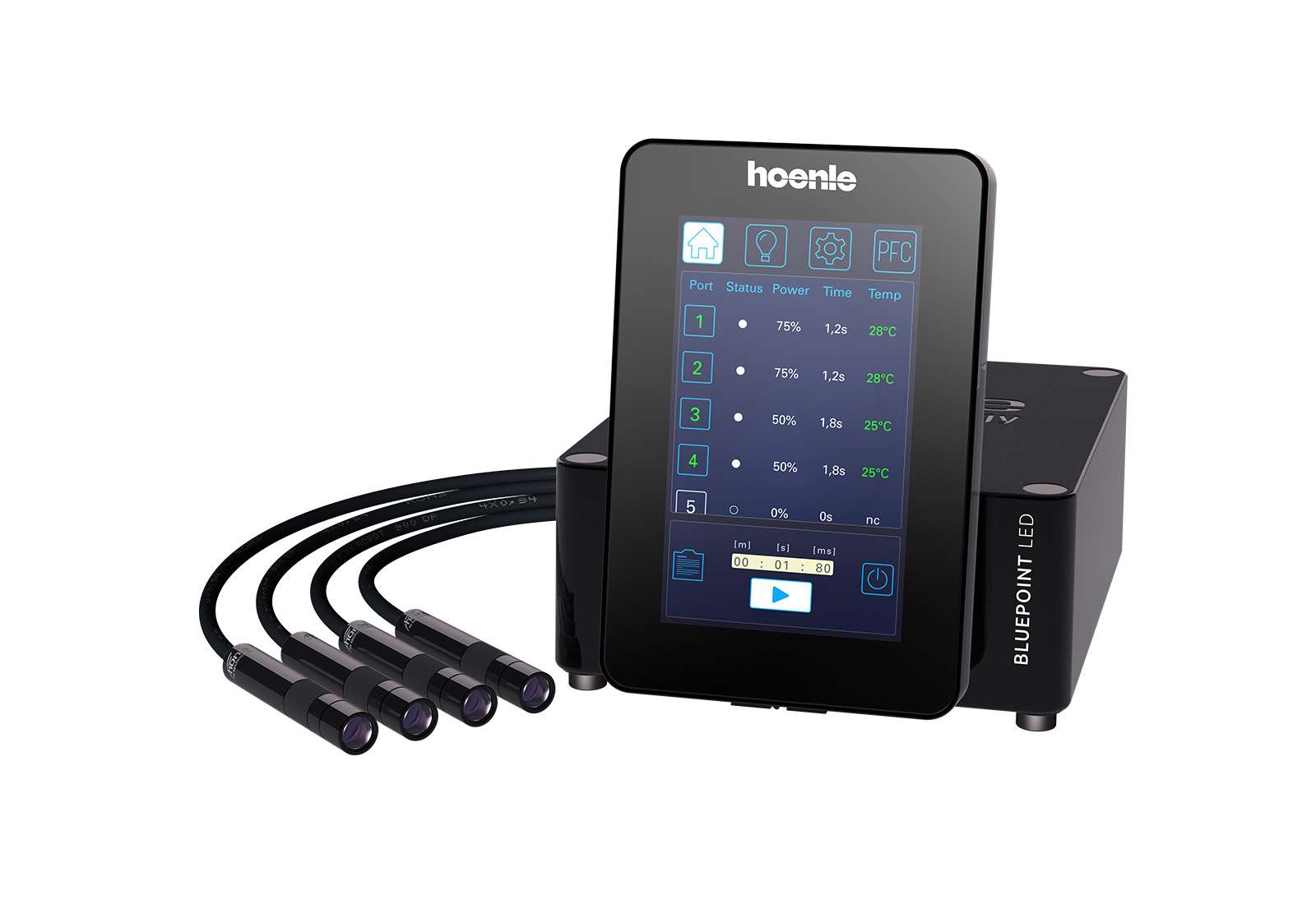 UV 스팟 경화 시스템